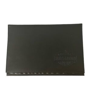 Harley Davidson Motorcycle Black Agenda Book Calendar Notepad Cover